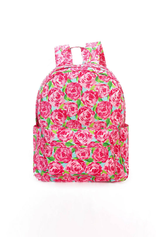Girl Floral Casual Backpack