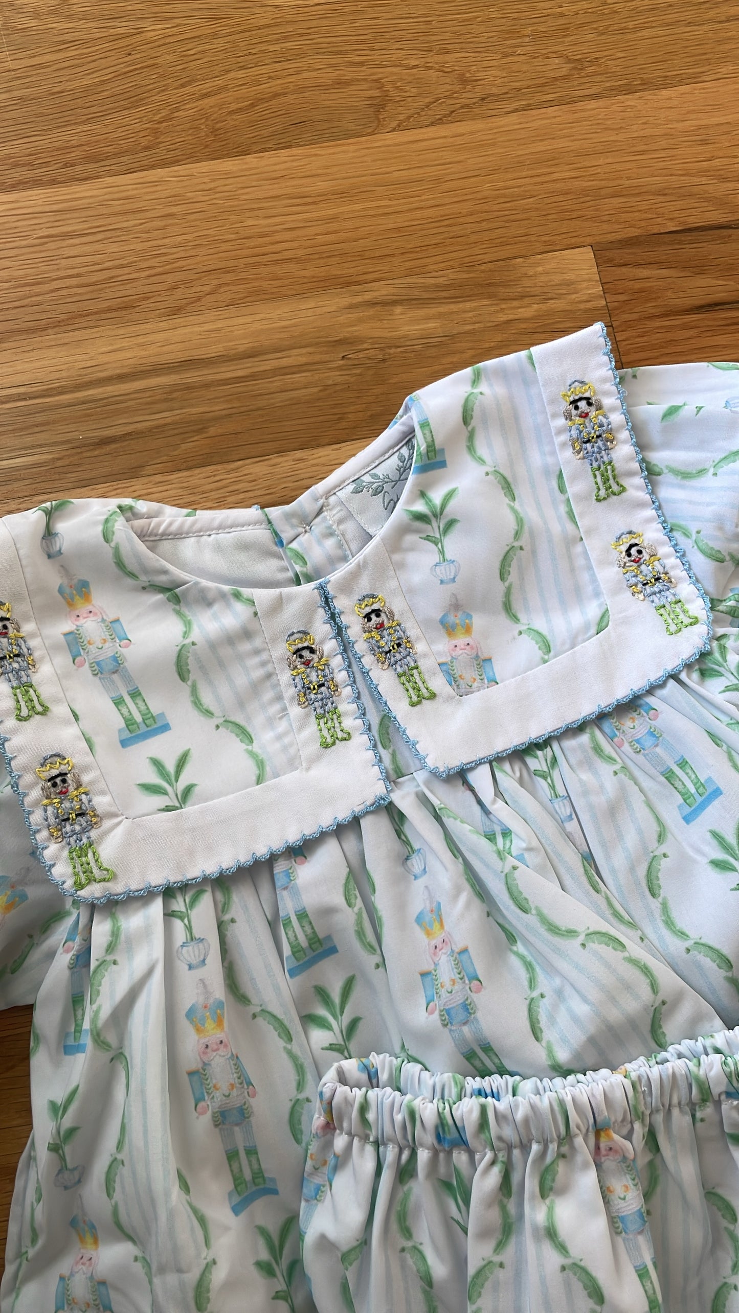 Coastal Nutcracker Diaper Set