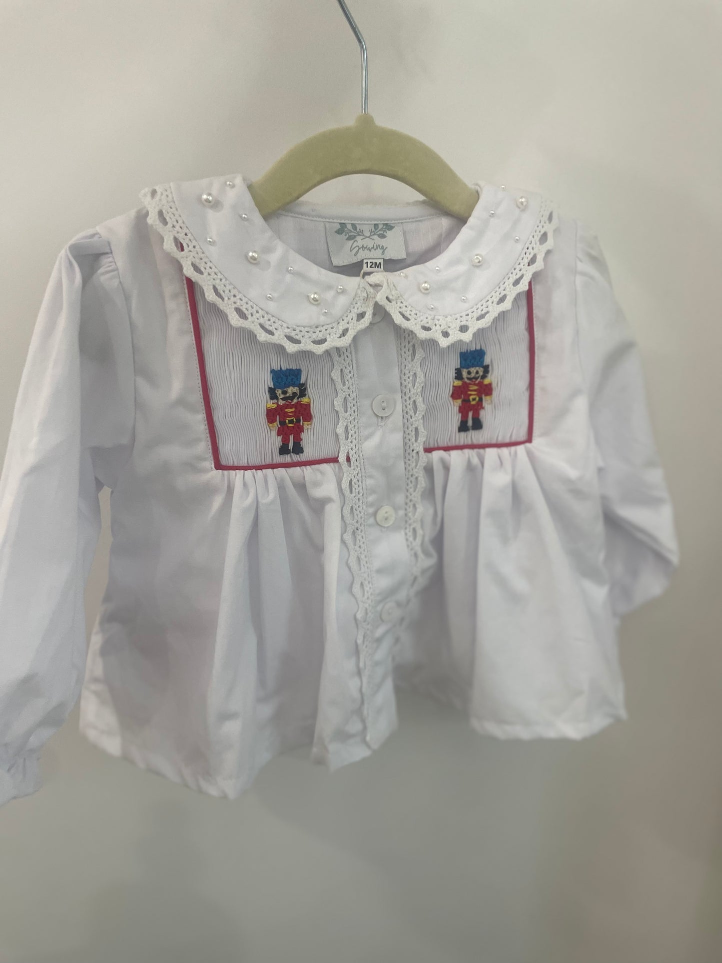 Classic Nutcracker Smocked Set