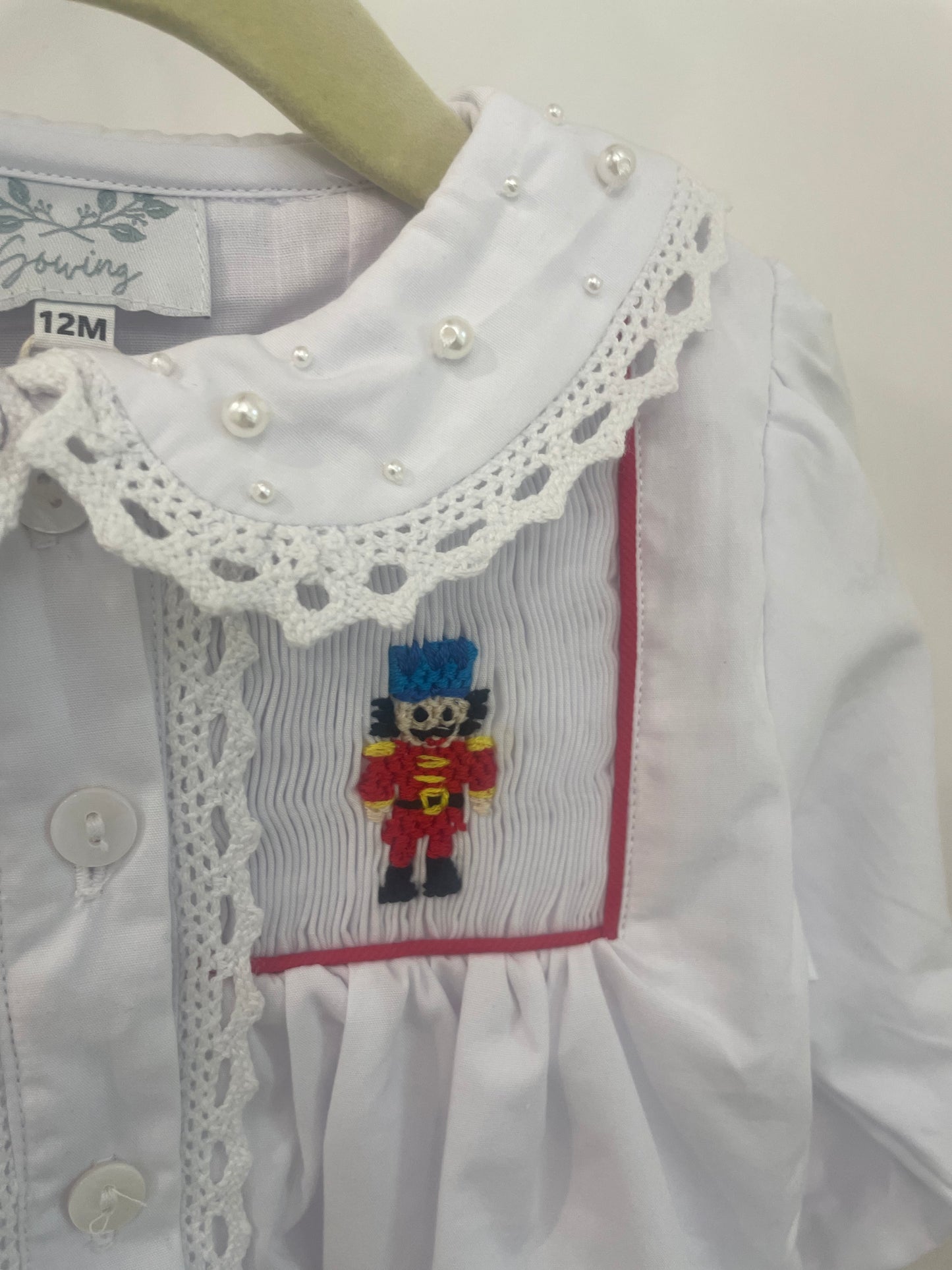 Classic Nutcracker Smocked Set