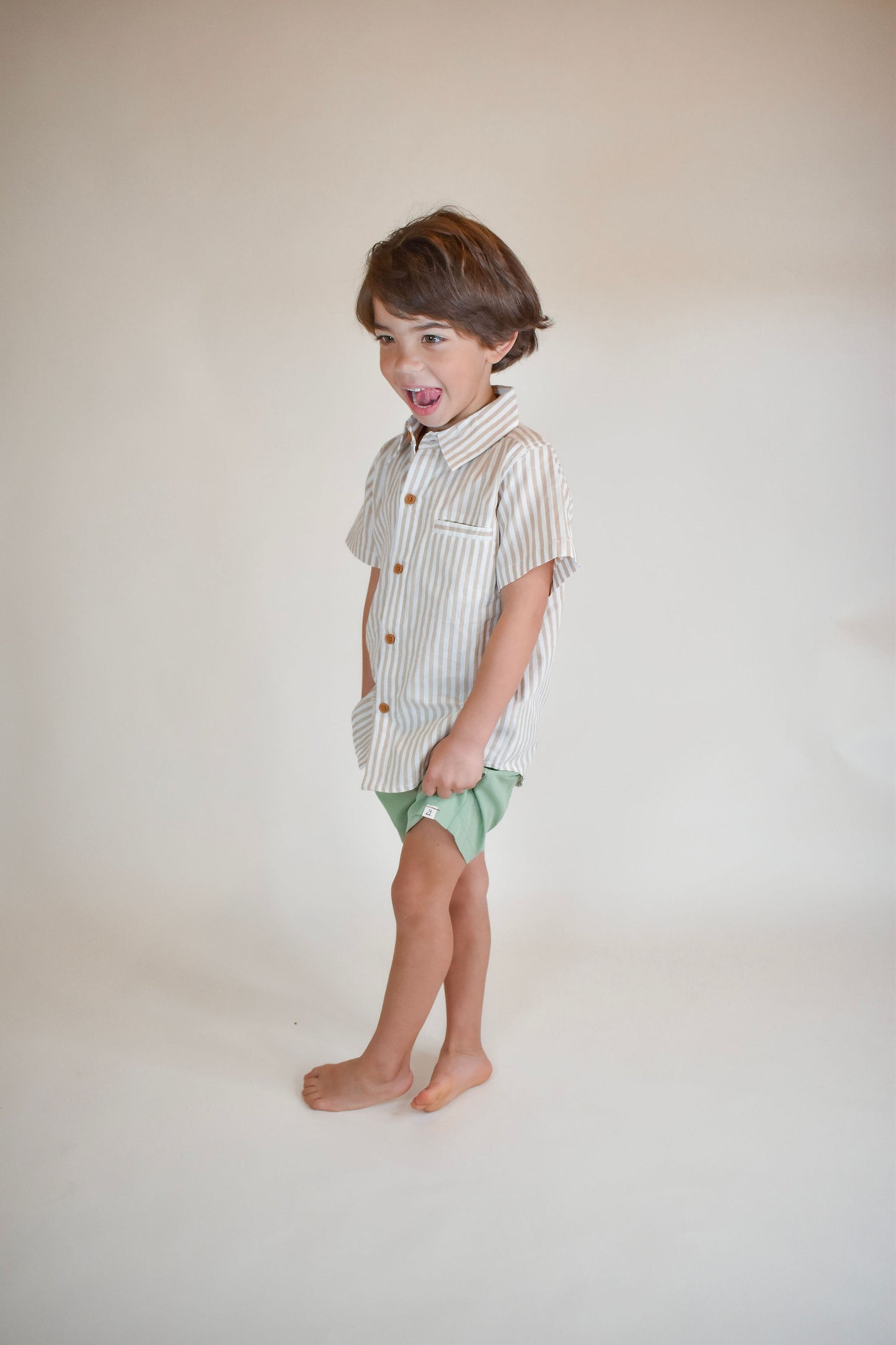 Take A Swim Olive Shorts