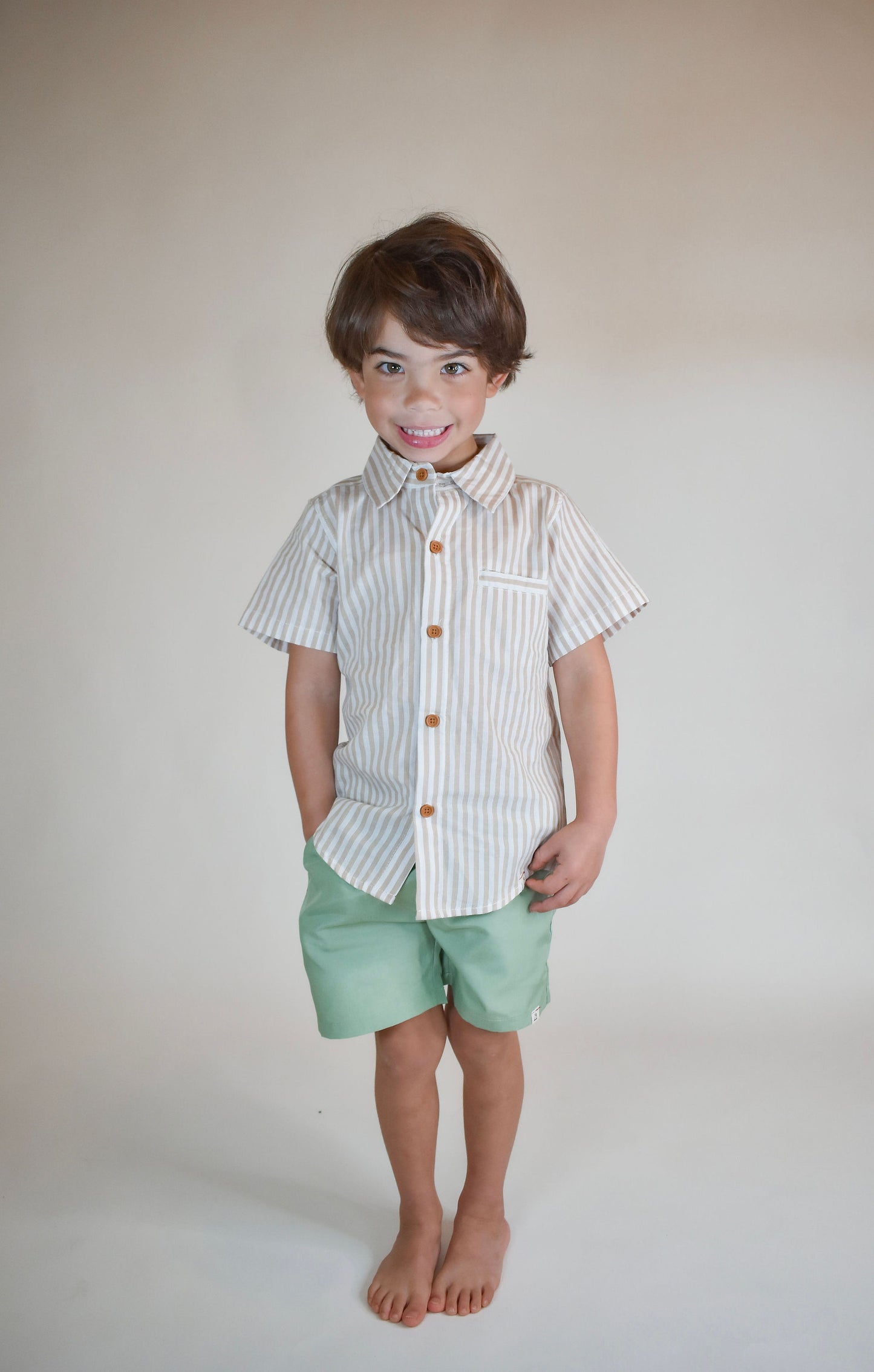 Take A Swim Olive Shorts