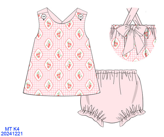 Summer Strawberries Tank Set