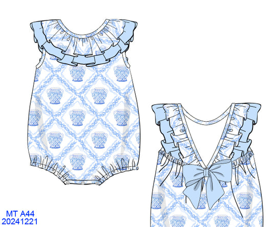 Chinoiserie Ruffle Bubble