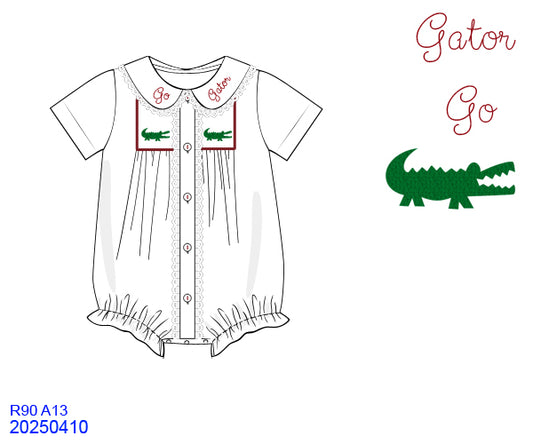 Gator Bubble with Lace