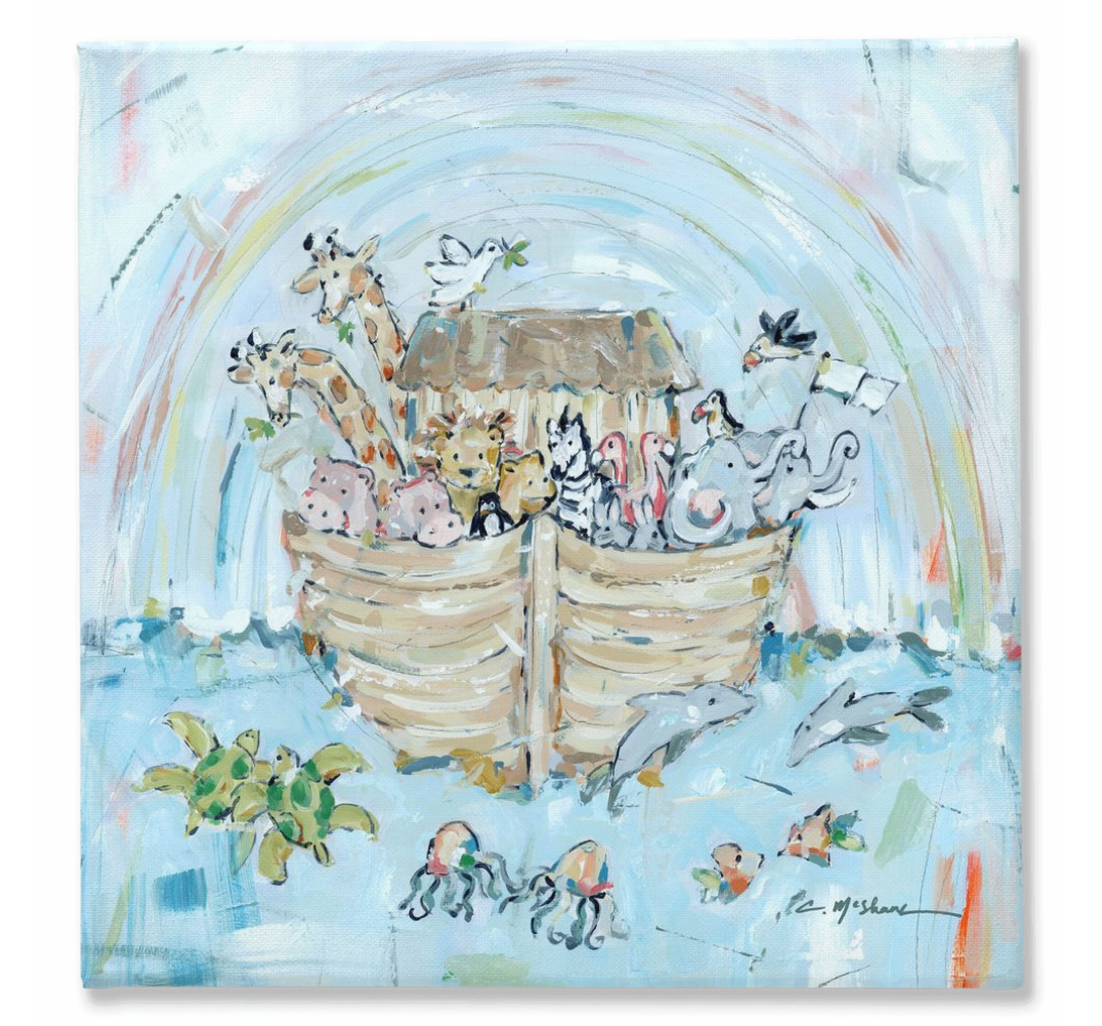 "Noah's ark III" canvas 10X8 print (Preorder)