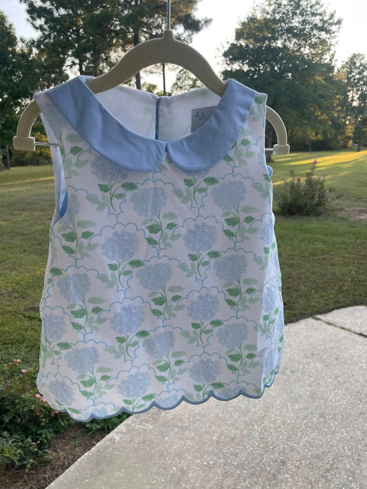 Hydrangea Scalloped Set