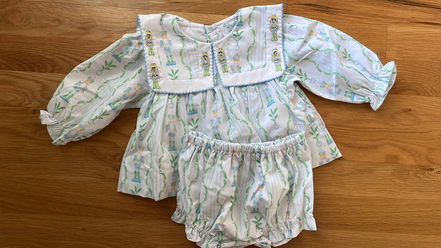 Coastal Nutcracker Diaper Set