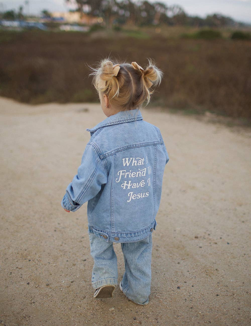 What a Friend in Jesus Kids Denim Jacket