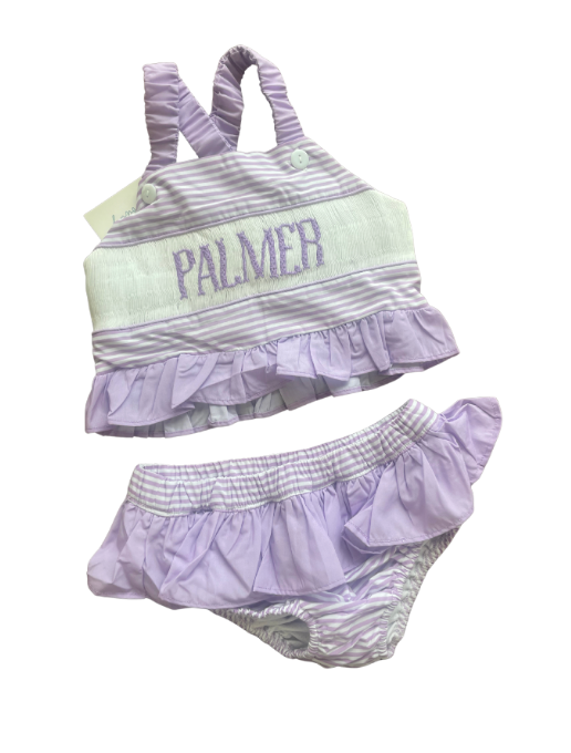 Two Piece Smocked Swim "Palmer"