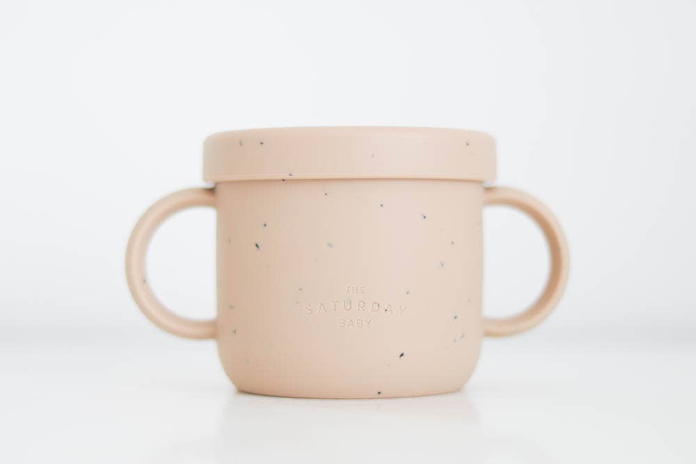 Silicone Snack Cup-Sand Speckled