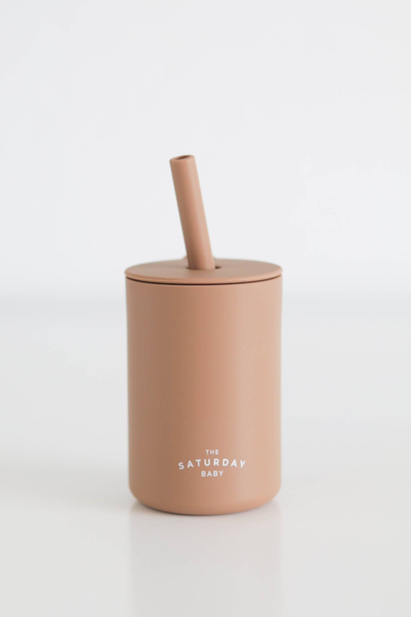 The Saturday Baby Silicone Straw Cup-Coco